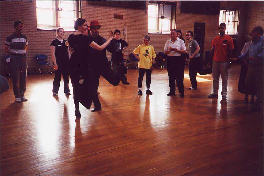 early 20th-century dance workshop